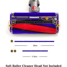 Archive Yumuşak Peluş Yırtıklar + Ön Silindir ve Aks, Dyson Elektrikli Süpürgeyle Uyumlu (Yurt Dışından)
