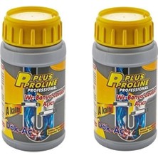 Plus Proline 2 Adet Dök-Aç Lavabo Banyo Wc Gider Açıcı ( Tanesi 2000GR )