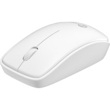 Lenovo Lecoo WS208 Kablosuz 1200DPI 3 Tuşlu Optik Mouse Beyaz