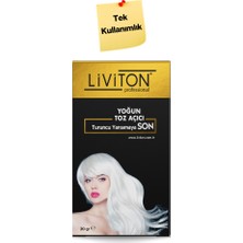 Liviton Professional Universal Yoğun Toz Açıcı Set 20 gr Toz Açıcı + 50 ml Oksidan