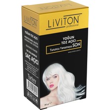 Liviton Professional Universal Yoğun Toz Açıcı Set 20 gr Toz Açıcı + 50 ml Oksidan