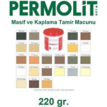 Permolit Masif ve Kaplama Ahşap Tamir Macunu Meşe 220 Gr.