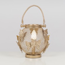 Bahar Aydınlatma Butterfly Kafes Metal Masa Lambası