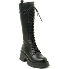 John May Kadın Çizme RC-33606 John May Siyah