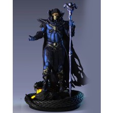 Turansoy Craft Iskeletor Boyalı Figür Skeletor Figür Büyük Boy 20CM