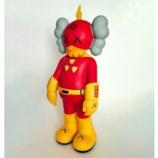 Turansoy Craft Kaws Flash Boyalı Figür Radyoaktif Kaws Figür Büyük Boy 20CM