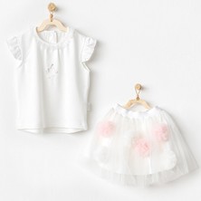 Andywawa Kız Bebek Takım 2 Parça Set Petit Love AC24503