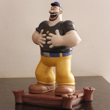 Turansoy Craft Kabasakal Boyalı Figür 15CM 1 Adet