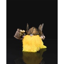 Turansoy Craft Vikingler Cüce Horn Helm Trio Hjalmar Boynuzmiğfer Üçlüsü Figür