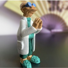 Turansoy Craft Professor Farnsworth Futurama Figür 15 cm