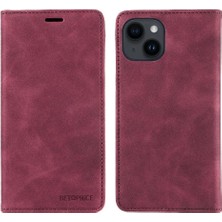 My Boutique Iphone 15 Için Kılıf Manyetik Koruyucu Pu Deri Folio Cüzdan (Yurt Dışından)