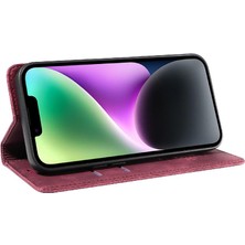 My Boutique Iphone 15 Için Kılıf Manyetik Koruyucu Pu Deri Folio Cüzdan (Yurt Dışından)