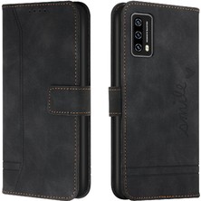 My Boutique Blackview A90 Pu Deri Flip Folio Cüzdan Için Telefon Kılıfı El Kayışı Kartı (Yurt Dışından)