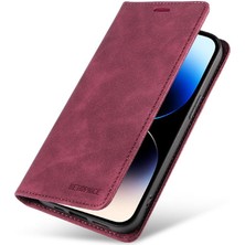 My Boutique Iphone 14 Için Kılıf Pro Koruyucu Pu Deri Folio Cüzdan Manyetik (Yurt Dışından)