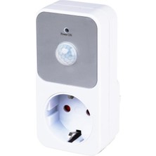 Wellhise PIR01 Hareket Sensörlü Priz Çocuk Korumalı Pır Sensör 3680W