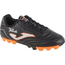 Joma Toledo Jr 2401 Negro Hard Ground Çocuk Siyah Krampon (Çim Zemin) TOJS2401HG