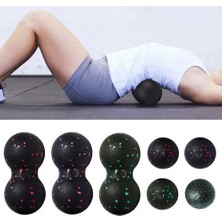 Chaoduo Shop 8cm Mavi Stil Myofascia Ball Massage Yoga Ball High Density Lightweight Fitness Body Massage Yoga Exercise Relieve Pain Strength Training Ball (Yurt Dışından)