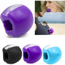 Chaoduo Shop Mavi Stil Food-Grade Face Fitness Ball Facial Toner Exerciser Anti-Wrinkle Exercise Facial Toner Jaw Exerciser Neck Facial Muscle Trainer (Yurt Dışından)