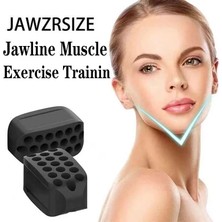 Chaoduo Shop Siyah Stil Çene Egzersiz Topu Gıda Dereceli Silika Jel Jawline Muscle Trainin Fitness Topu Nack Yüz Tonlama Çene Egzersiz Cihazı Relex Gadget (Yurt Dışından)