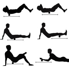 Chaoduo Shop Siyah Stil Tpe Lakros Topu Fitness Rahatlatmak Spor Salonu Tetik Noktası Masaj Topu Eğitimi Fasya Hokey Topu Masaj Topu (Yurt Dışından)