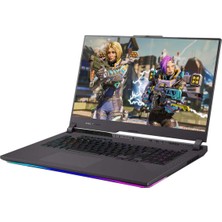 Asus Rog Strix G17 Amd Ryzen 9 7845HX 24GB 256GB SSD RTX4070/8GB 240HZ 17.3" Qhd Fdos Taşınabilir Bilgisayar LL080 & Per4 Çanta LL080P311