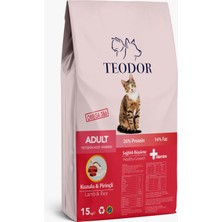 Teodor Adult Kuzulu-Pirinçli Yetişkin Kedi Maması