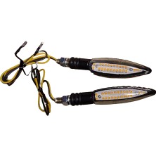 Motosvn Cg-Cup-Mh-Drift-Çıta-Sinyal Ledli  (Model2) 2 Li Takım