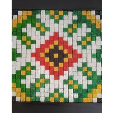 Sanat Mekanı Kanvas Mozaik Tablo,yetişkinkinler Için Hobi Seti, Kendin YAP,ÖLÇÜ(25X40)