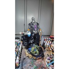 Turansoy Craft Nekron Ölümün Vücut Bulmuş Hali Dc Comics Boyalı Figür 30 cm (Büyük Boy)
