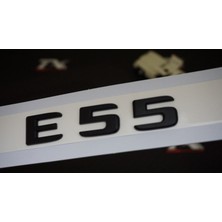 Dk Benz E55 Bagaj Mat Siyah 3m Yazı Logo Orjinal Ürün