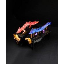 Turansoy Craft Çin Ejderhası Hareketli Oyuncak - Festival Ejderha Hareketli Masaüstü Dekor