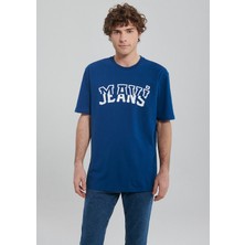 Mavi Jeans Baskılı Lacivert Tişört 0612008-70721