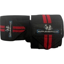 Supplementhane 2'li Fitness Crossfit Pro Ağırlık Bilekliği Wrist Wraps Bileklik Bilek Koruyucu Destek Bilekliği