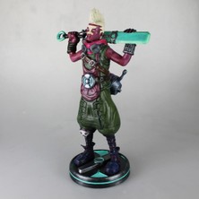 Turansoy Craft Lol Ekko Boyalı Figür League Of Legends Zamanı Kıran Çocuk Figür Büyük Boy 25CM