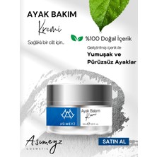 ASİMEYZ Yumuşatıcı Ayak Bakım Kremi - Topuk Çatlaklarına Üstün Bakım 50 ml