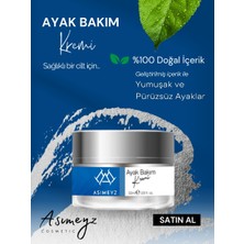 ASİMEYZ Yumuşatıcı Ayak Bakım Kremi - Topuk Çatlaklarına Üstün Bakım 50 ml