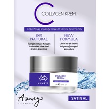 ASİMEYZ Yaşlanma Karşıtı Kolajen Krem, Anti-Aging, Kırışık Karşıtı, Sıkılaştırıcı, Onarıcı,collagen 50ML