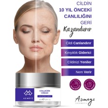 ASİMEYZ Yaşlanma Karşıtı Kolajen Krem, Anti-Aging, Kırışık Karşıtı, Sıkılaştırıcı, Onarıcı,collagen 50ML