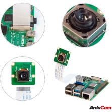 Arducam Raspberry Pi Için Arducam 64MP Otofokus Kamera Modülü