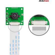 Arducam Raspberry Pi Için Arducam 5mp OV5647 Balıkgözü Kamera M8 Montaj Lensi