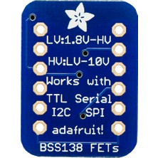 Adafruit BSS138 4 Kanallı I2C Logic Seviye Dönüştürücü