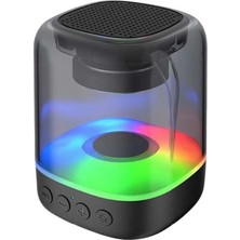 Concord E3052 Fm Radyolu Aux ve Tf Kart Girişli Rgb Ledli Bluetooth Hoparlör