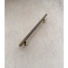 Koldoor Dal Mat Antik Sarı Tv Ünitesi Vestiyer Yatak Odası Mutfak Dolap Çekmece Kulpu 128 mm 1 Adet