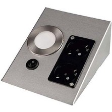 Cata CT-5109 1W 3200K Günışığı Çift Prizli Tezgah Aydınlatma