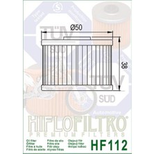 Hiflo HF112 2010-2017 Honda Cbr 250 R Uyumlu Yağ Filtresi