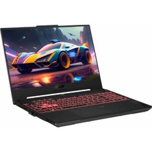 Asus Tuf Gaming A15 Amd Ryzen 7 7735HS 8gb 256GB SSD RTX4050/6GB 144HZ 15.6" Fhd W11H Taşınabilir Bilgisayar LP030 & Per4 Çanta LP030P341