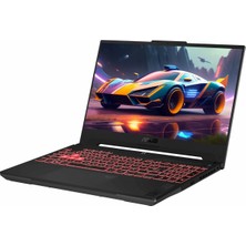 Asus Tuf Gaming A15 Amd Ryzen 7 7735HS 8gb 256GB SSD RTX4050/6GB 144HZ 15.6" Fhd W11H Taşınabilir Bilgisayar LP030 & Per4 Çanta LP030P341