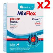 Medicago Mixflex Glukozamin 60 Kapsül 2 Adet