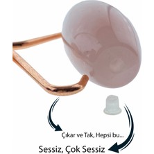 Tekno Trust Pembe Kuvars (Quartz) Face Roller ve Kalp Guasha Ikili Set Doğaltaş Gua Sha Premium