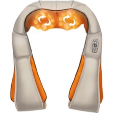 Tekno Trust Ovmalı Isıtmalı Boyun Bel Omuz Sırt Masaj Aleti Cihazı ve Masaj Aleti